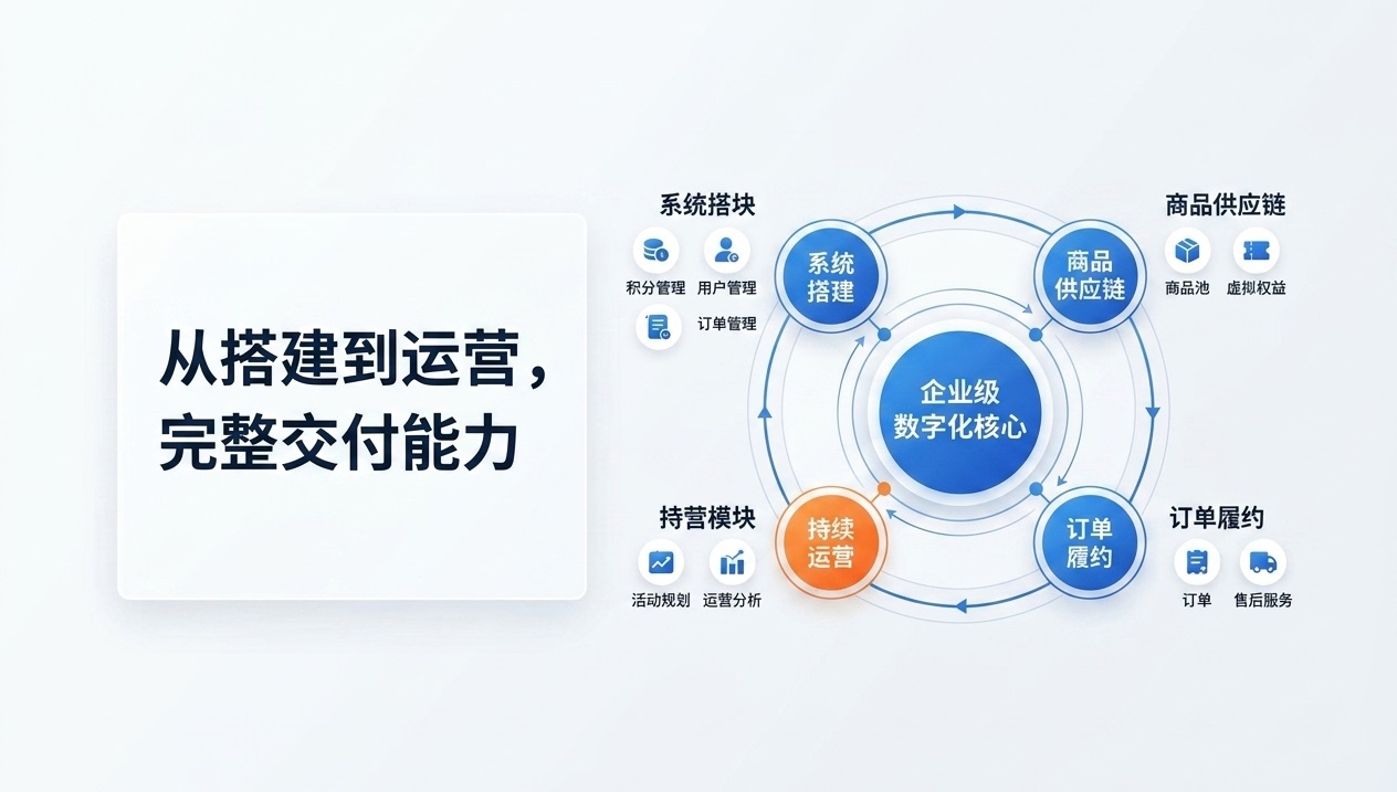 积分购物商城搭建服务商推荐：选对服务商，比单纯选系统更重要