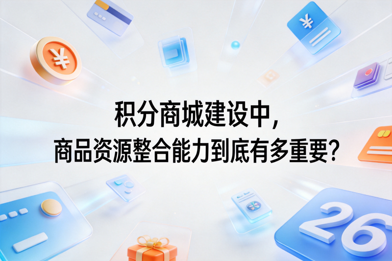 积分商城建设中，商品资源整合能力到底有多重要？