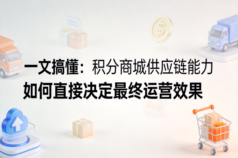 一文搞懂：积分商城供应链能力如何直接决定最终运营效果