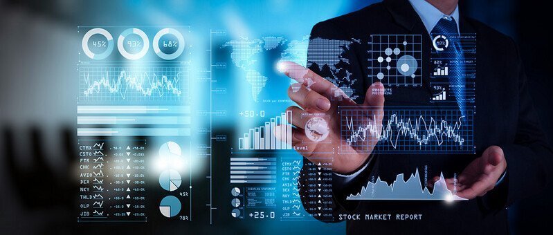 千库网_投资者分析股票市场报告和财务仪表板与商业智能 (Bi), 与关键绩效指标 (Kpi)